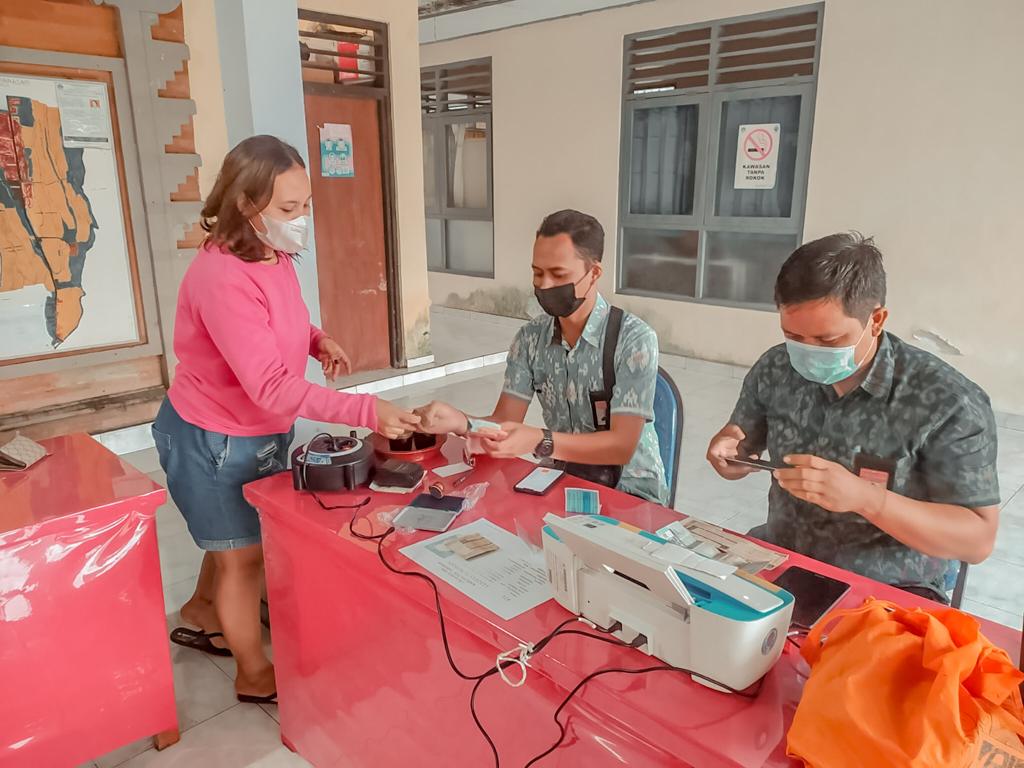 Pelayanan Samsat Kerti Di Desa Wanasari